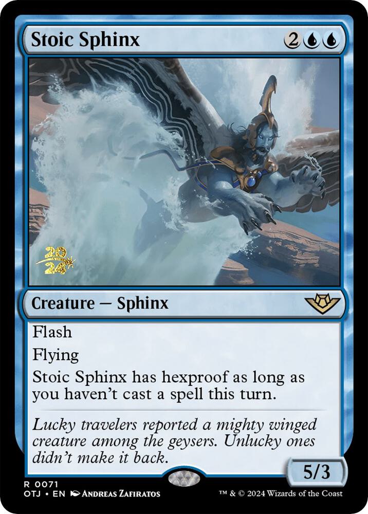 Stoic Sphinx [Prerelease Cards] 71