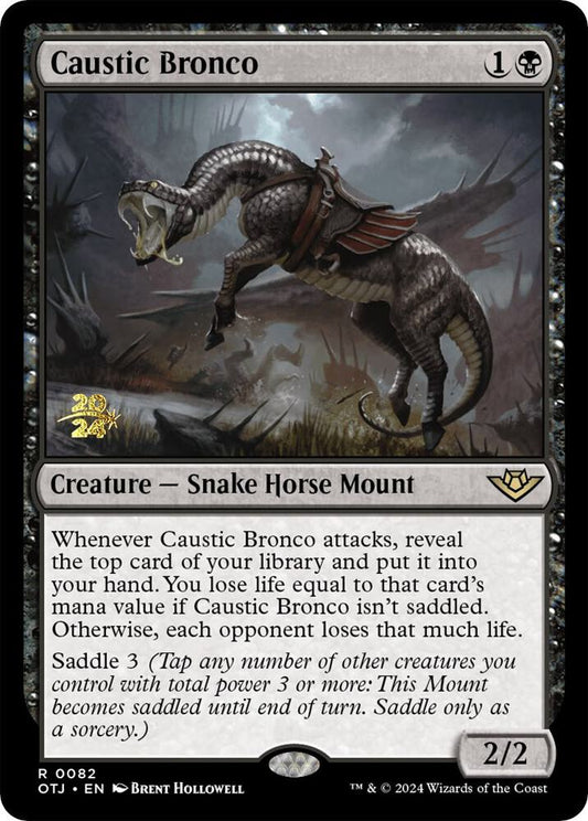 Caustic Bronco [Prerelease Cards] 82