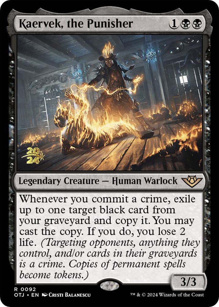 Kaervek, the Punisher [Prerelease Cards] 92