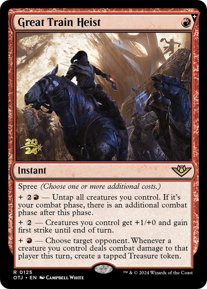 Great Train Heist [Prerelease Cards] 125
