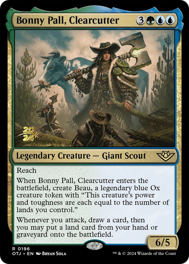 Bonny Pall, Clearcutter [Prerelease Cards] 196