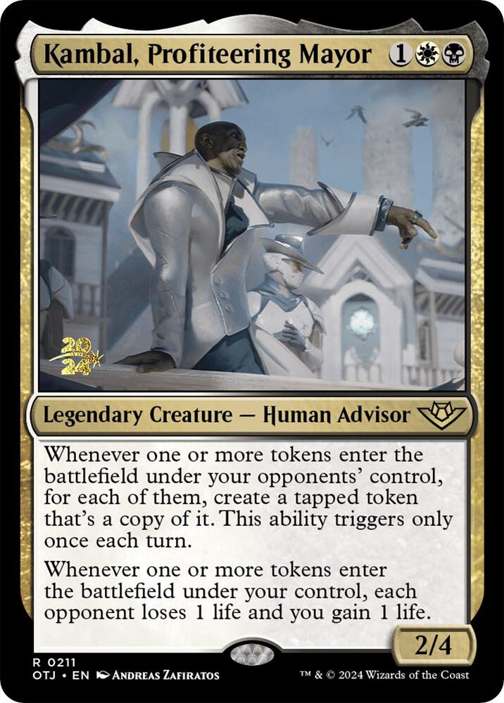 Kambal, Profiteering Mayor [Prerelease Cards] 211