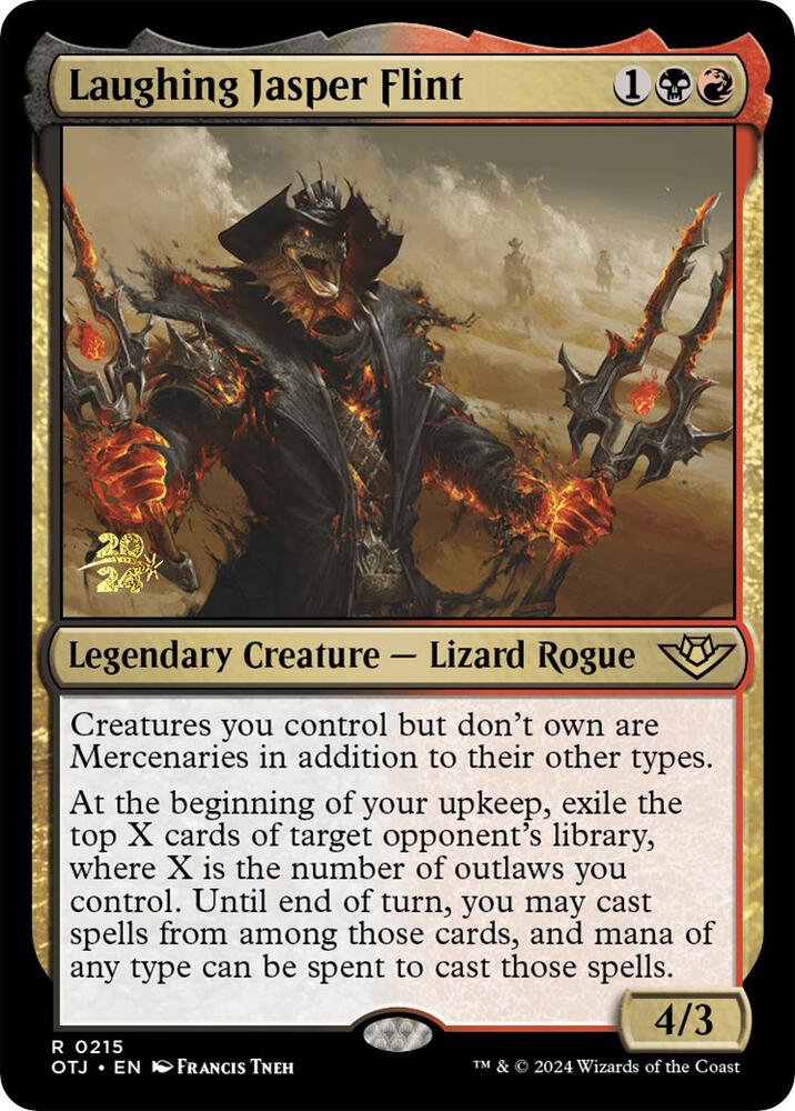 Laughing Jasper Flint [Prerelease Cards] 215