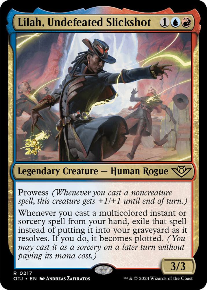 Lilah, Undefeated Slickshot [Prerelease Cards] 217