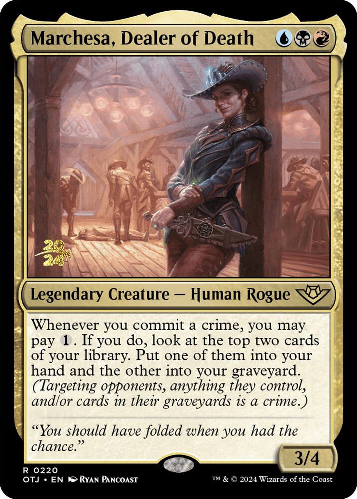 Marchesa, Dealer of Death [Prerelease Cards] 220