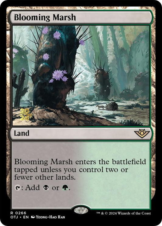 Blooming Marsh (OTJ) [Prerelease Cards] 266