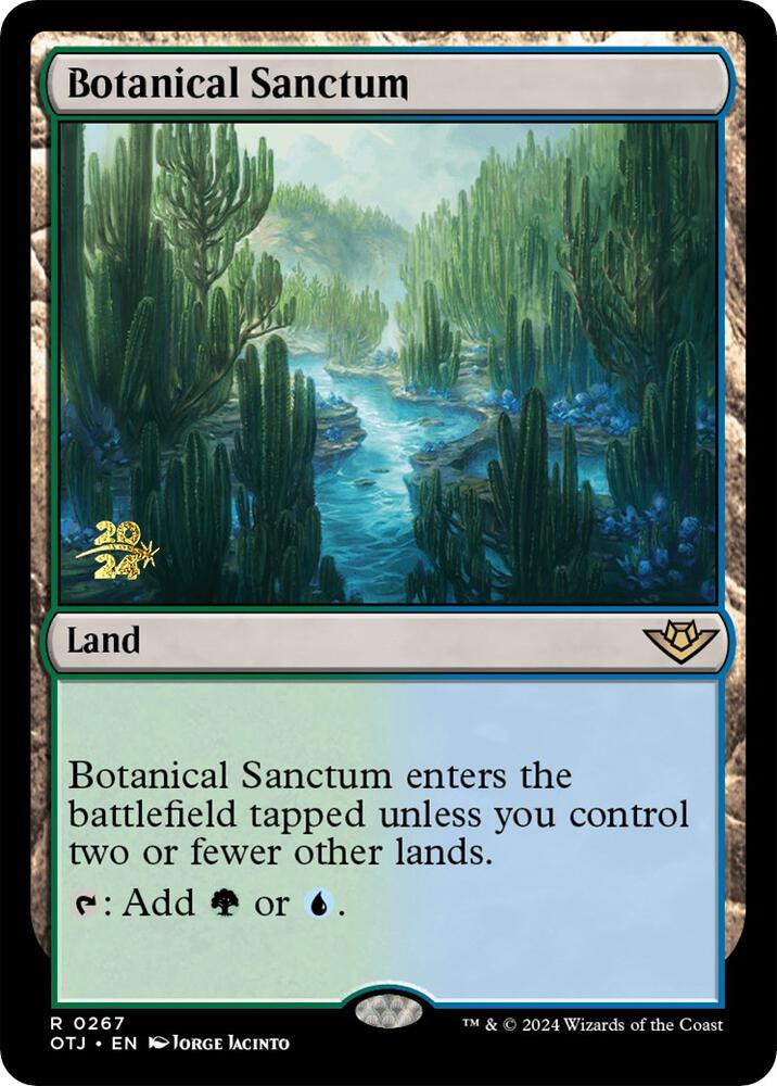Botanical Sanctum (OTJ) [Prerelease Cards] 267
