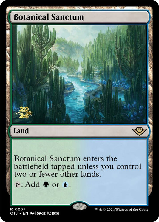 Botanical Sanctum (OTJ) [Prerelease Cards] 267