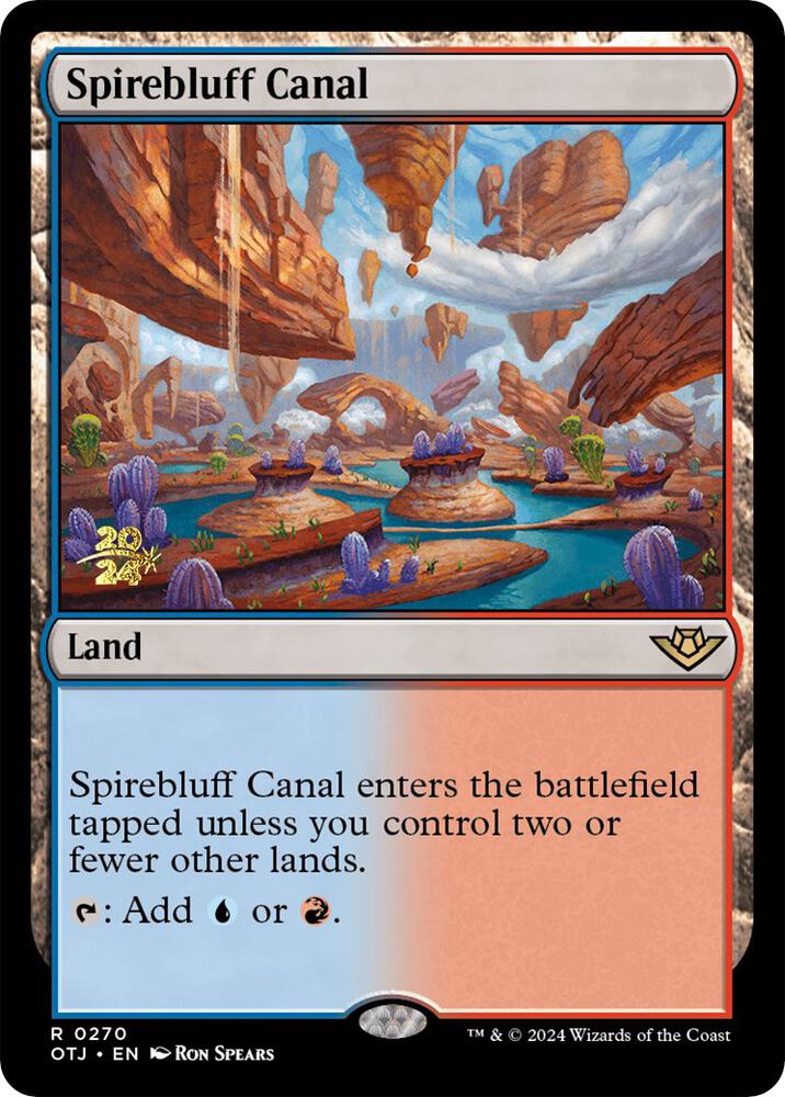 Spirebluff Canal (OTJ) [Prerelease Cards] 270
