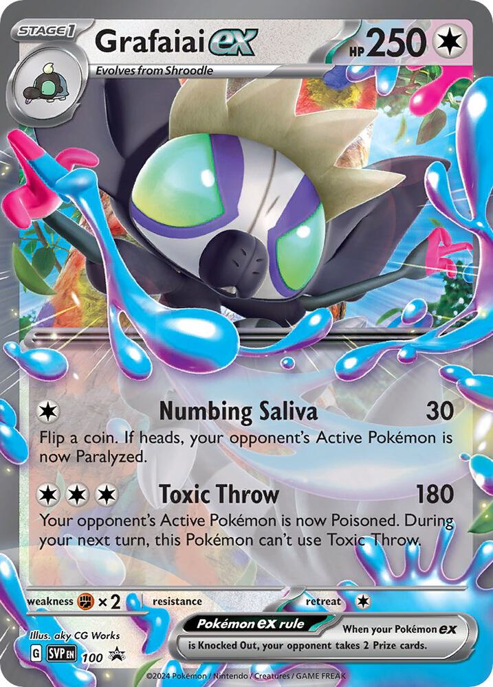 Grafaiai ex - 100 [SV: Scarlet & Violet Promo Cards] 100
