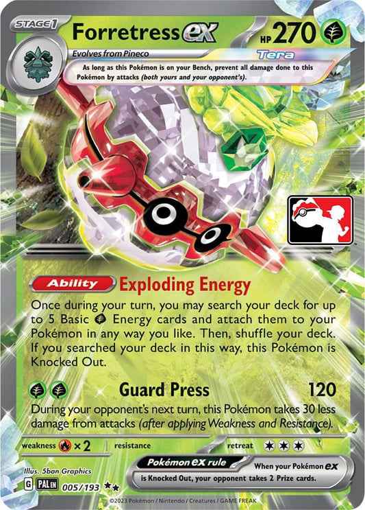 Forretress ex [Prize Pack Series Cards] 005/193