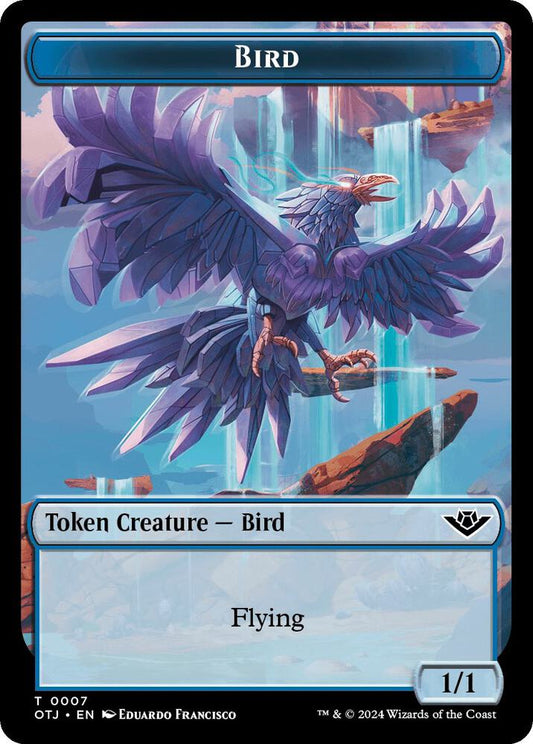 Bird // Plot Double-Sided Token [Outlaws of Thunder Junction] 7 // 20