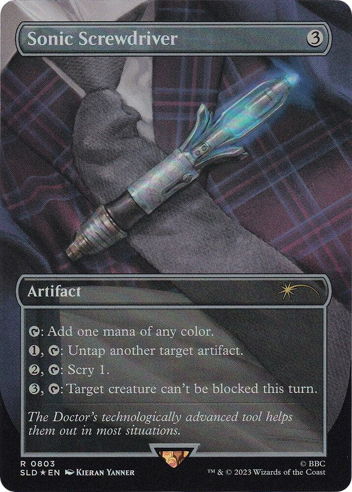 Sonic Screwdriver [Secret Lair Drop Series] 803