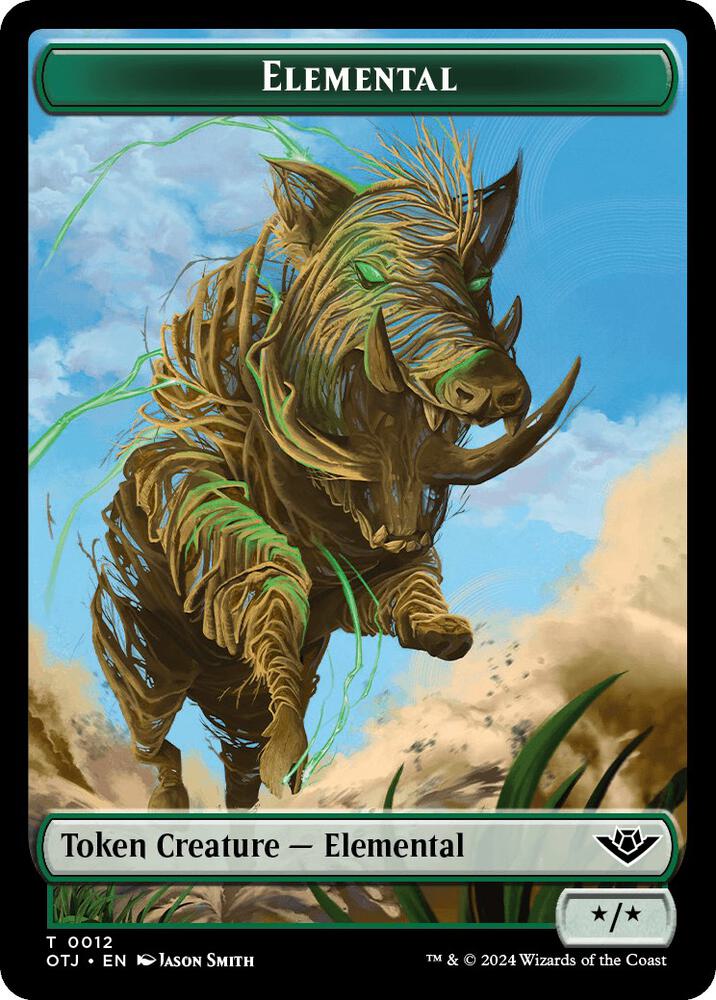 Elemental Token [Outlaws of Thunder Junction] 12
