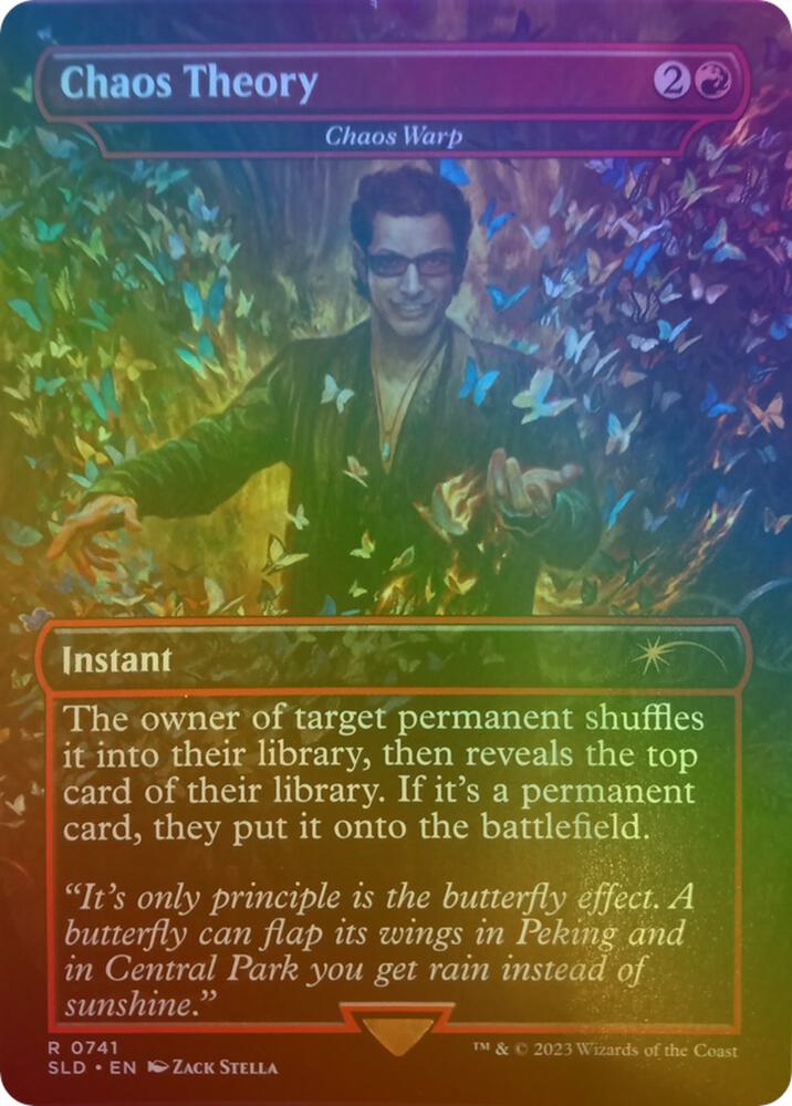 Chaos Theory - Chaos Warp (Rainbow Foil) [Secret Lair Drop Series] 741