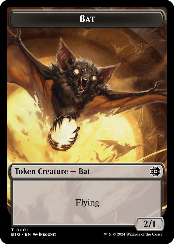 Bat Token [Outlaws of Thunder Junction: The Big Score] 1