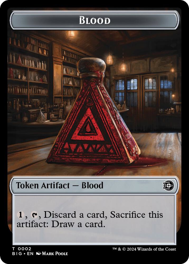 Blood Token [Outlaws of Thunder Junction: The Big Score] 2