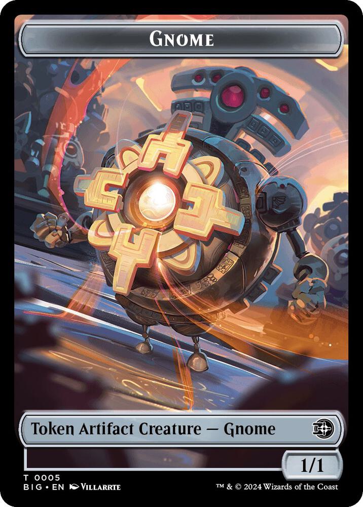 Gnome Token [Outlaws of Thunder Junction: The Big Score] 5