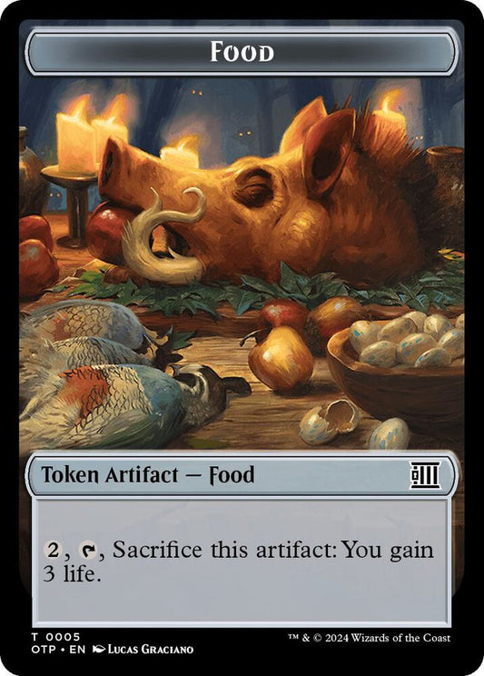 Food // Plot Double-Sided Token [Outlaws of Thunder Junction: Breaking News] 5 // 20