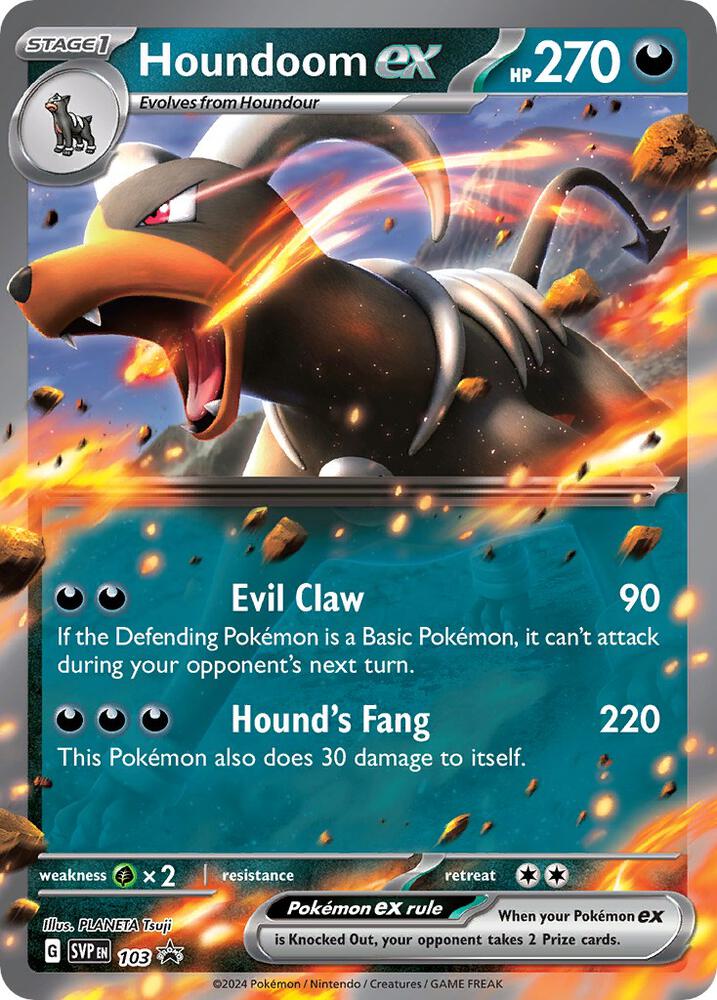 Houndoom ex - 103 [SV: Scarlet & Violet Promo Cards] 103