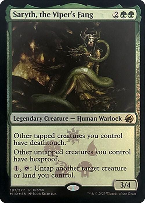Saryth, the Viper's Fang [Media Promos] 197