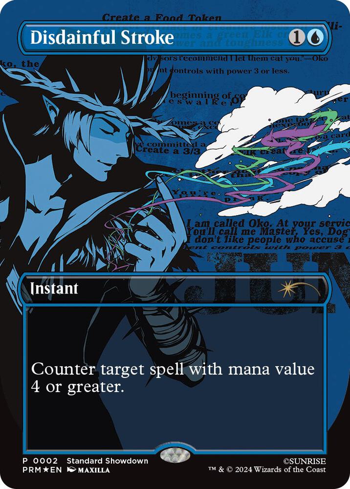 Disdainful Stroke [Standard Showdown Promos] 2