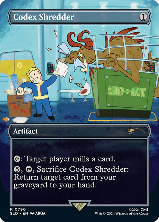 Codex Shredder (Rainbow Foil) [Secret Lair Drop Series] 790