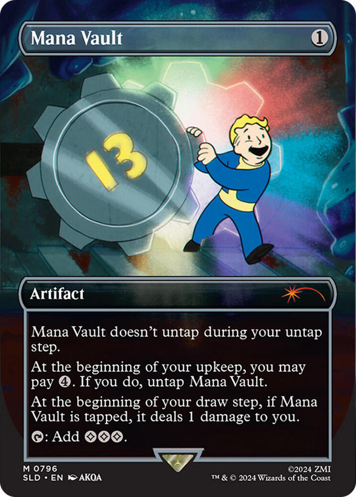 Mana Vault (Rainbow Foil) [Secret Lair Drop Series] 796