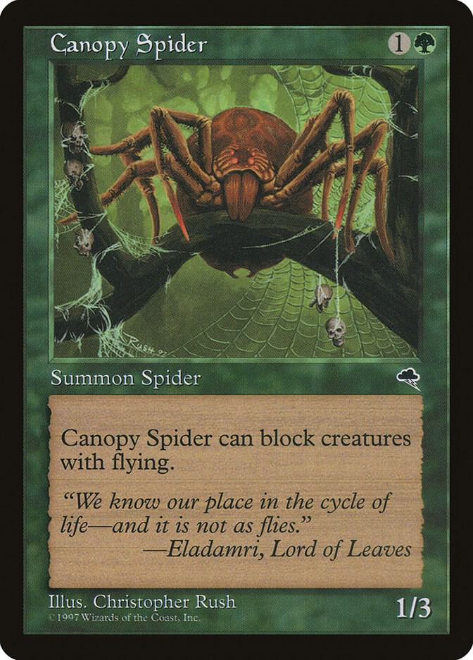 Canopy Spider [Tempest] 217