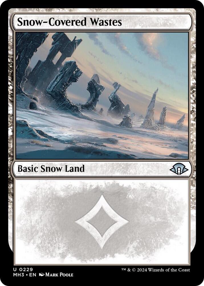 Snow-Covered Wastes (0229) [Modern Horizons 3] 229