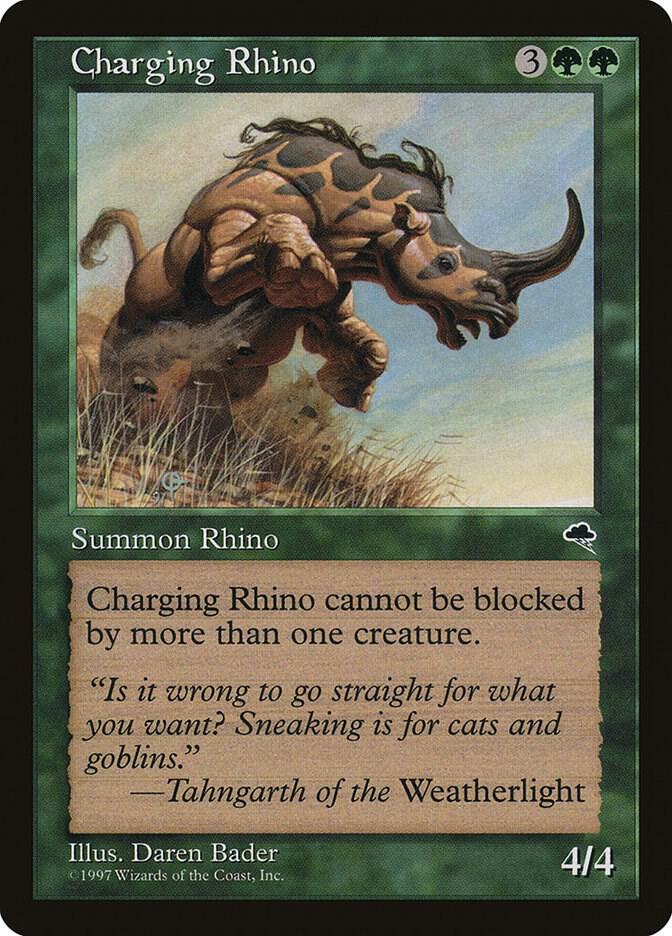 Charging Rhino [Tempest] 218