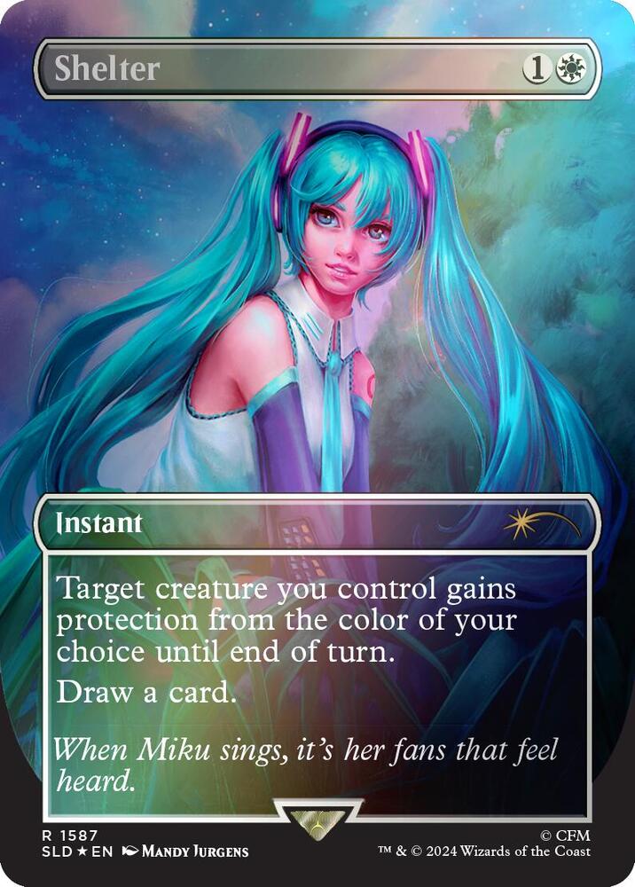 Shelter (Rainbow Foil) [Secret Lair Drop Series] 1587