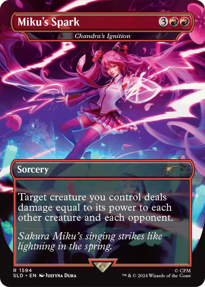 Miku's Spark - Chandra's Ignition [Secret Lair Drop Series] 1594