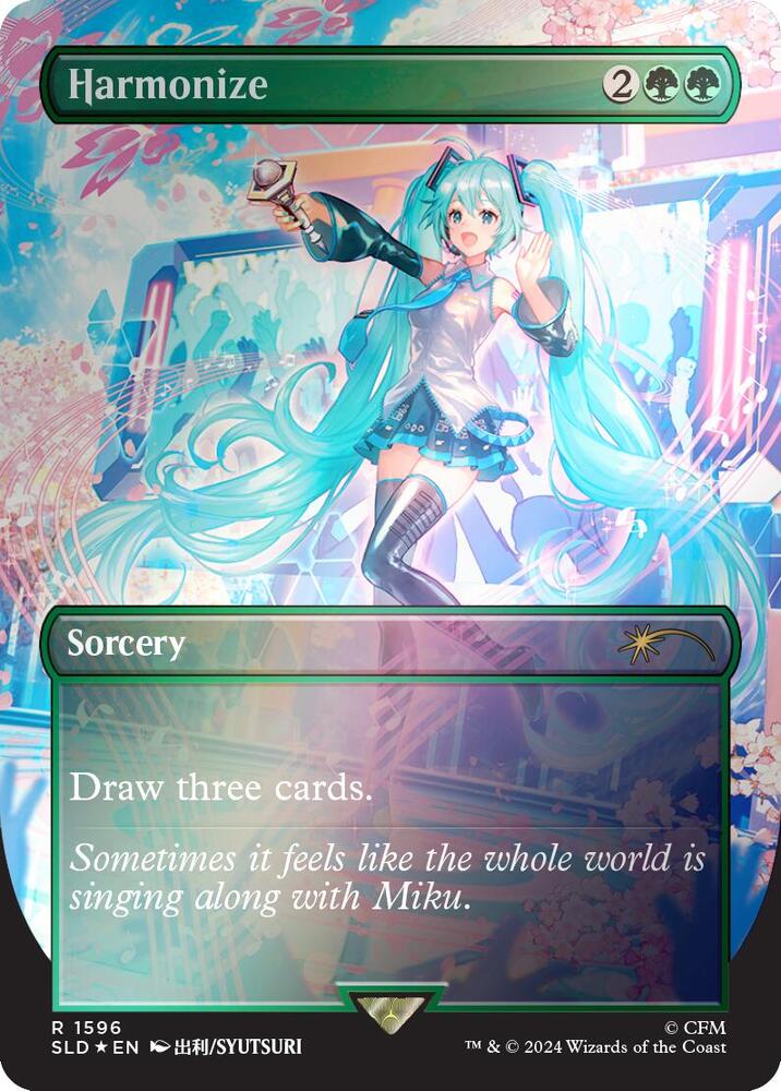 Harmonize (1596) (Rainbow Foil) [Secret Lair Drop Series] 1596