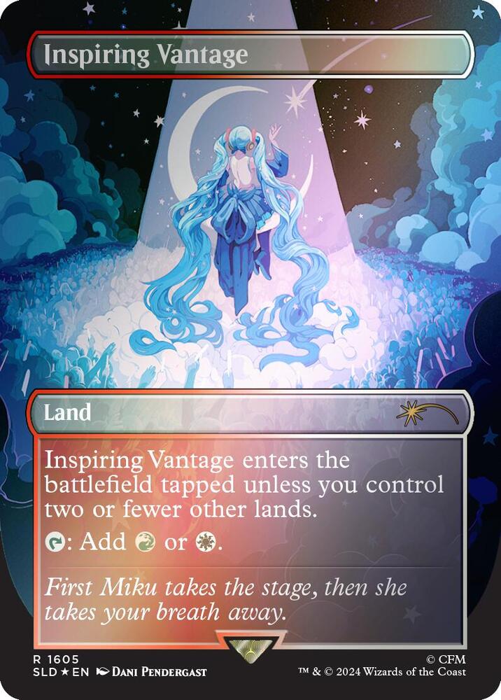 Inspiring Vantage (1605) (Rainbow Foil) [Secret Lair Drop Series] 1605