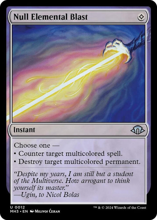 Null Elemental Blast [Modern Horizons 3] 12