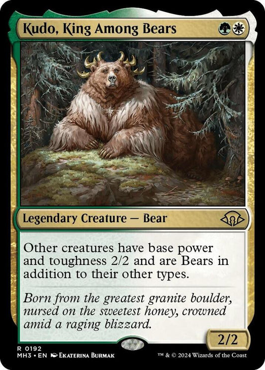 Kudo, King Among Bears [Modern Horizons 3] 192