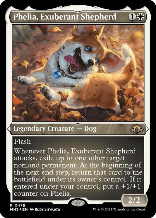 Phelia, Exuberant Shepherd (Foil Etched) [Modern Horizons 3] 478