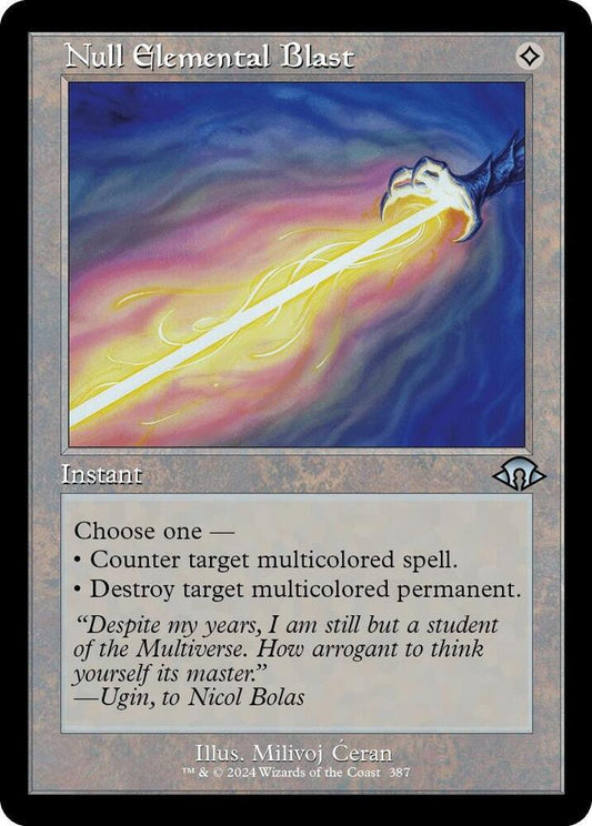 Null Elemental Blast (Retro Frame) [Modern Horizons 3] 387
