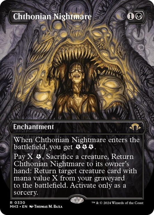 Chthonian Nightmare (Borderless) [Modern Horizons 3] 330