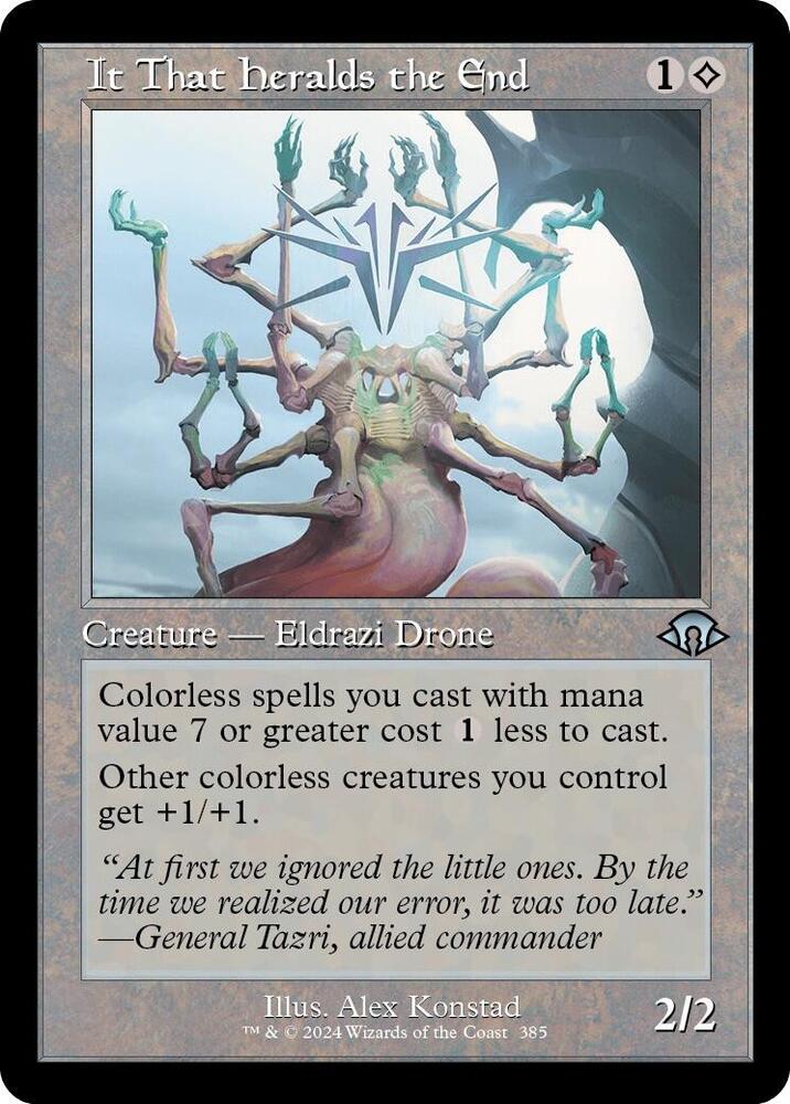 It That Heralds the End (Retro Frame) [Modern Horizons 3] 385