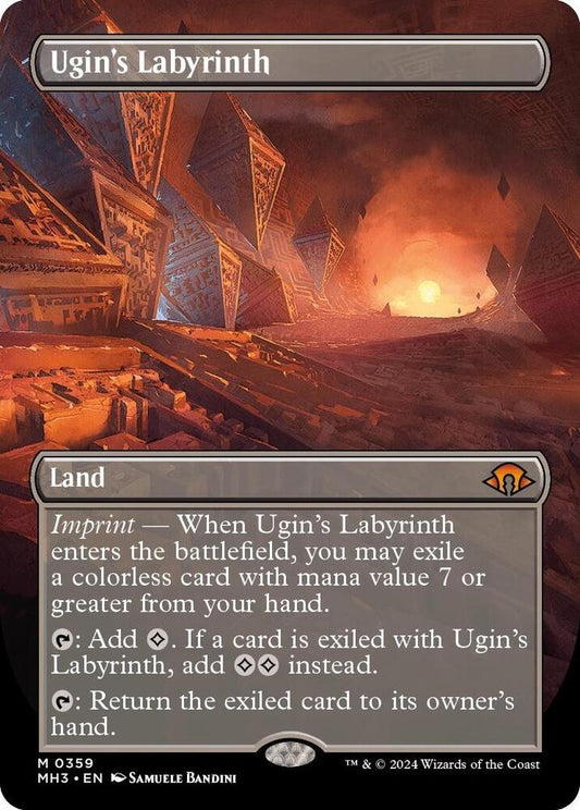 Ugin's Labyrinth (Borderless) [Modern Horizons 3] 359