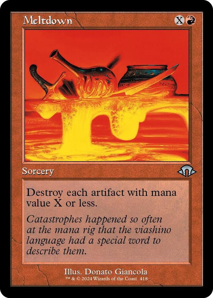Meltdown (Retro Frame) [Modern Horizons 3] 418