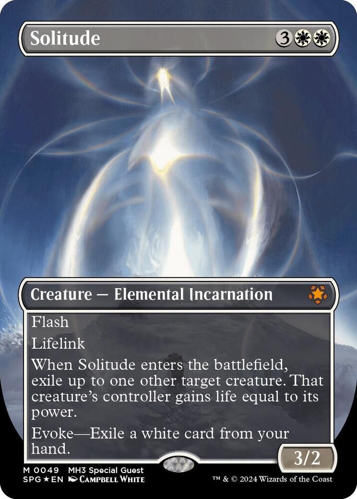 Solitude (Borderless) (Textured Foil) [Special Guests] 49