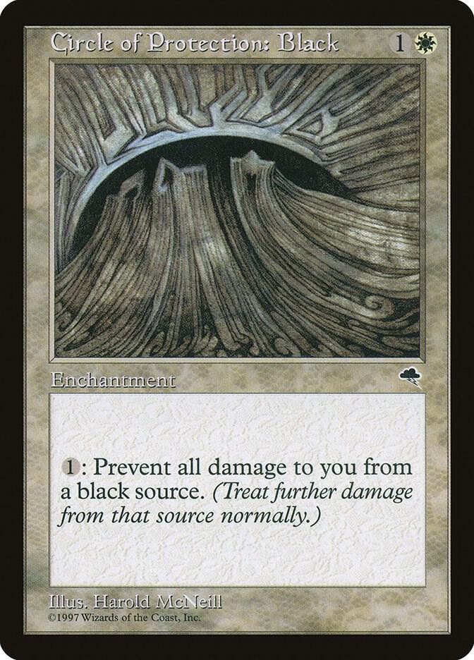 Circle of Protection: Black [Tempest] 8