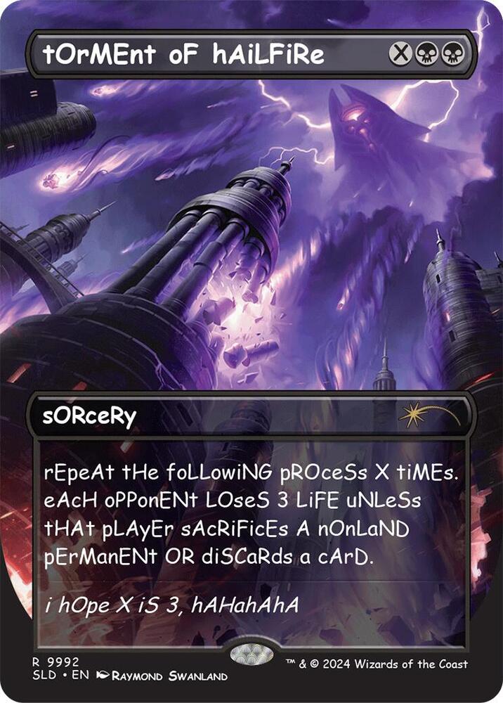 tOrMEnt oF hAiLFiRe [Secret Lair Drop Series] 9992
