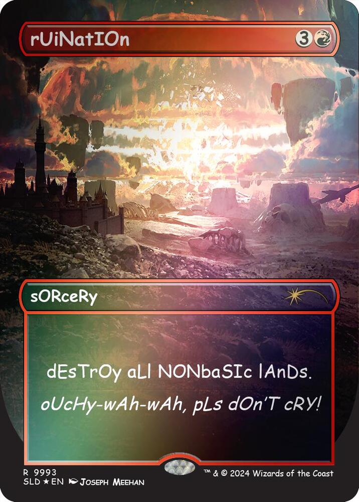 rUiNatIOn (Rainbow Foil) [Secret Lair Drop Series] 9993