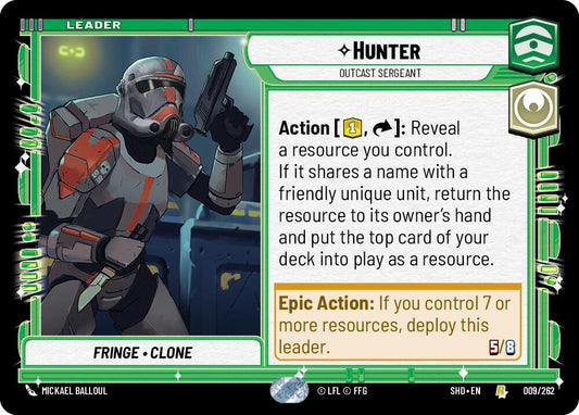 Hunter - Outcast Sergeant [Shadows of the Galaxy] 009/262