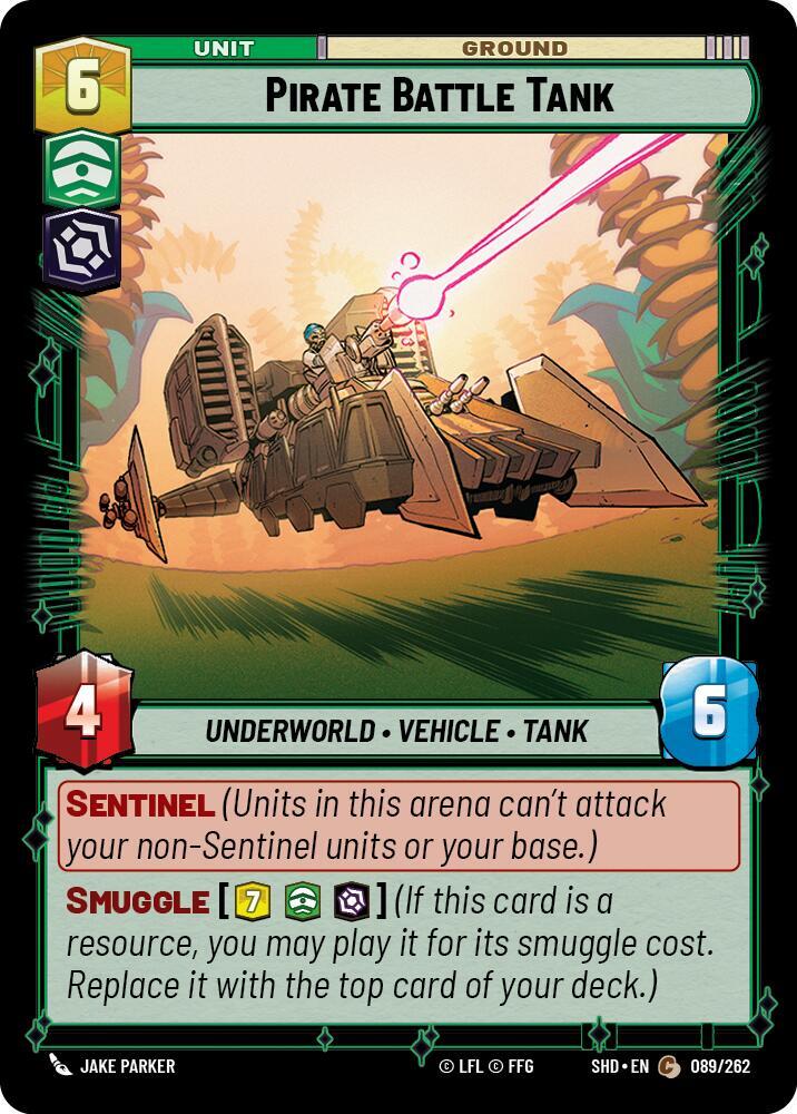 Pirate Battle Tank [Shadows of the Galaxy] 089/262