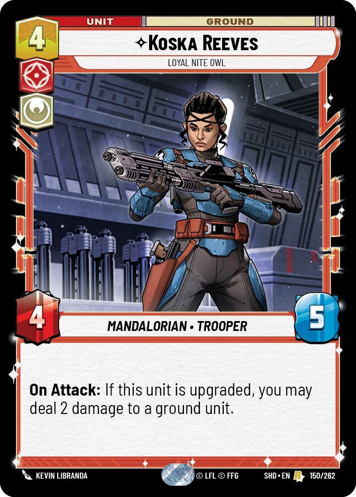 Koska Reeves - Loyal Nite Owl [Shadows of the Galaxy] 150/262